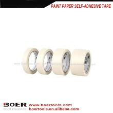 Malen Sie selbstklebendes Papier-Abdeckband / selbstklebendes OPP Masking Crepe Tape